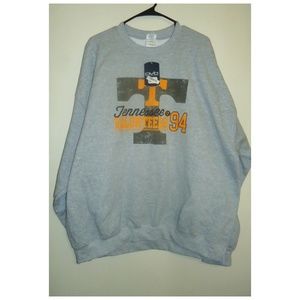 NWT VTG Gray Tennessee Volunteers Sweatshirt